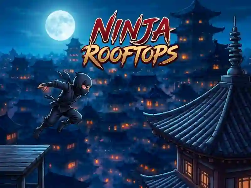Ninja Rooftops — free online game
