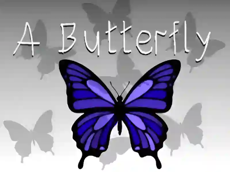 A Butterfly — free online game