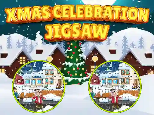 Xmas Celebration Jigsaw — free online game