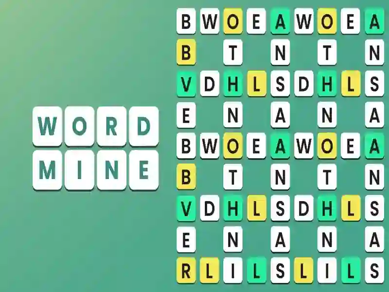 Word Mine — free online game