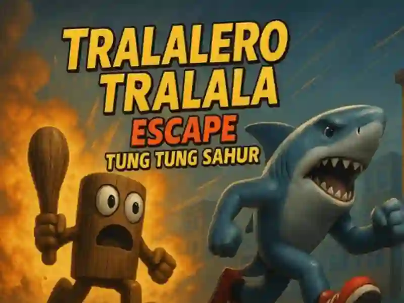 Tralalero Tralala escape Tung Tung Sahur — free online game