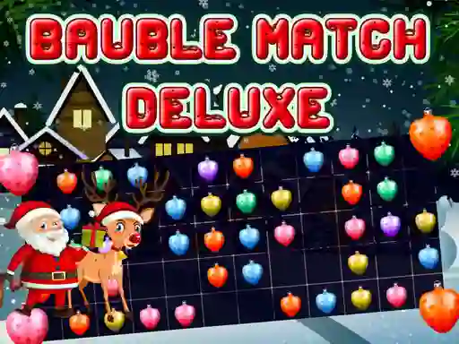 Bauble Match Deluxe — free online game