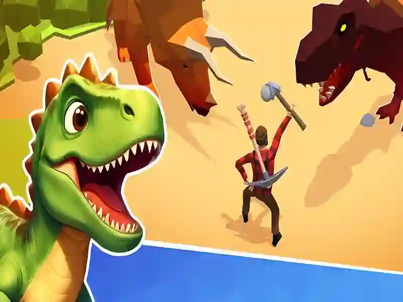 Dino Survival 3D Simulator — free online game