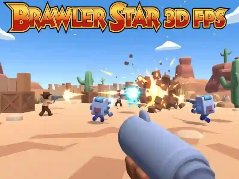 Brawler Star 3D FPS — free online game