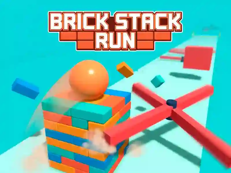 Brick Stack Run — free online game