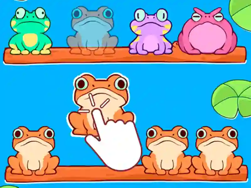 Sorting frogs — free online game