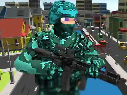 Pixel Combat Multiplayer — free online game