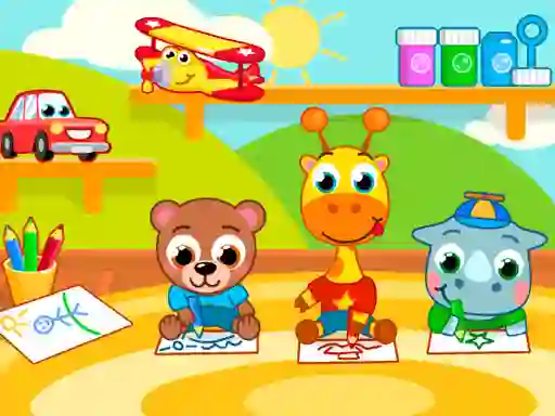 שפּיל Animal Kindergarten אָנליין