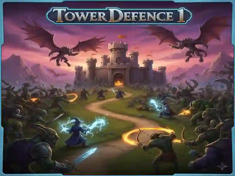 Tower Defence 1 — free online game