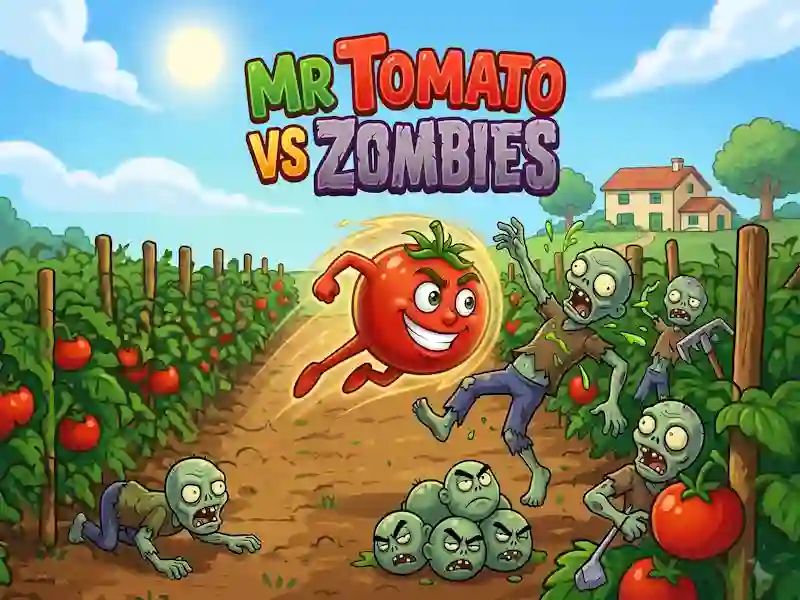 Mr Tomato VS Zombies — free online game