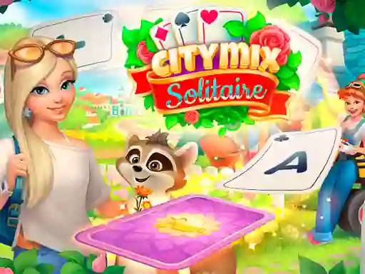 Permainan City Mix Solitaire secara online