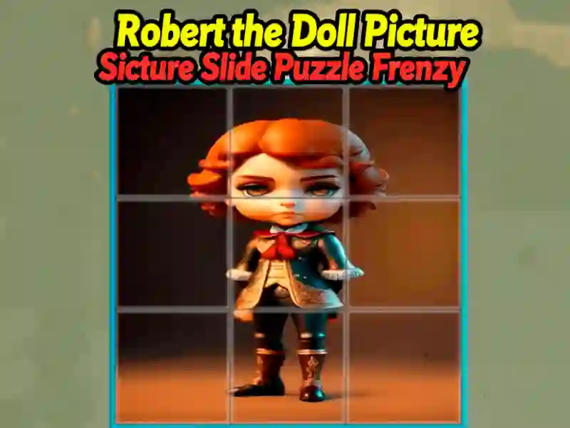 Robert the Doll Picture Slide Puzzle Frenzy — free online game