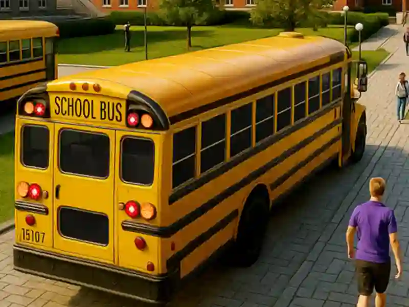 School Bus Driving Game — free online game