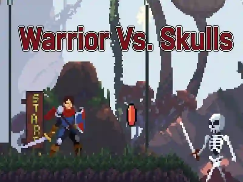 Warrior Vs. Skulls — free online game