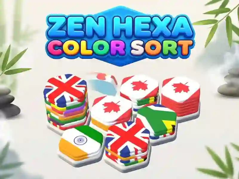 Permainan Zen Hexa Color Sort secara online