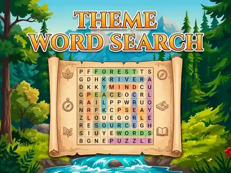 Theme Word Search — free online game