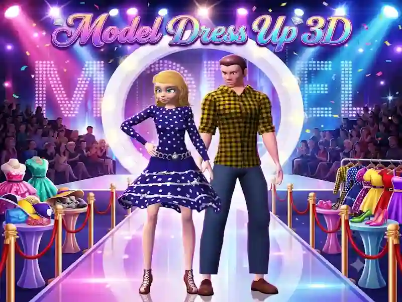 Model Dress Up 3D — free online game