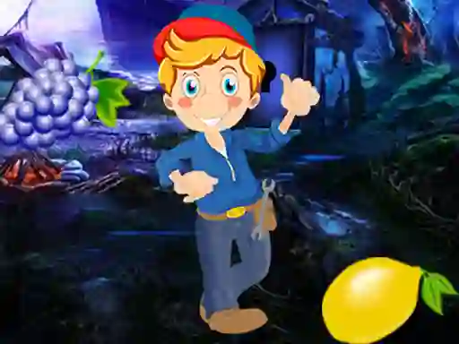 Leikur Delighted Mechanic Escape á netinu