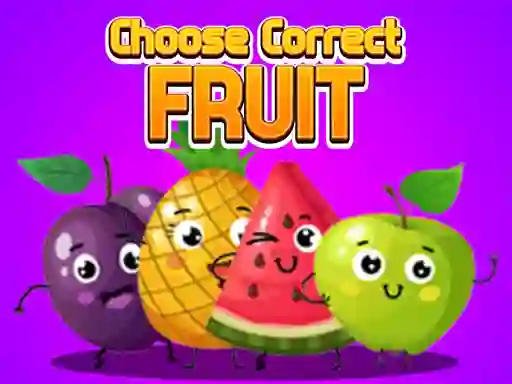 Choose Correct Fruit — free online game