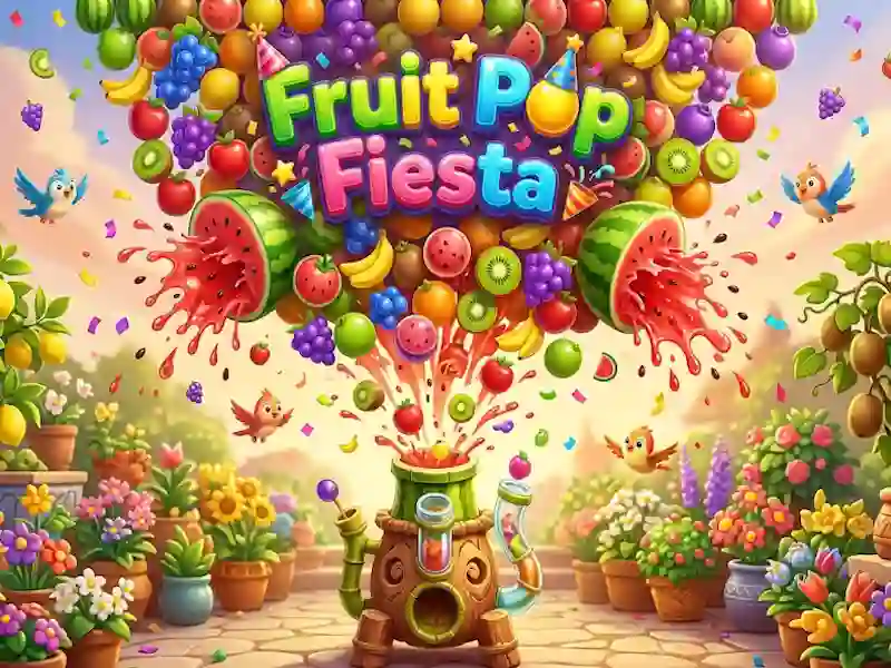 Fruit Pop Fiesta — free online game
