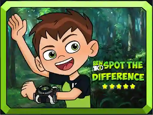 Ben 10 Spot the Difference  — free online game