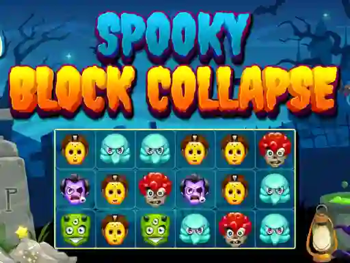 Spooky Block Collapse — free online game