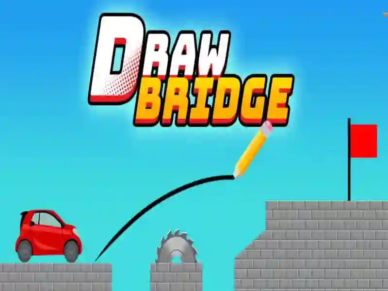 Lojë Draw Bridge Brain Game në internet