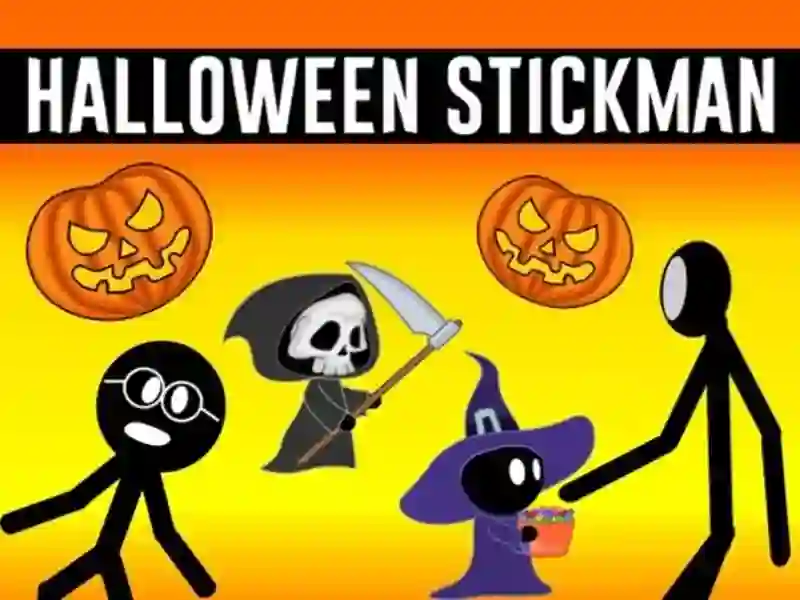 Halloween Stickman — free online game