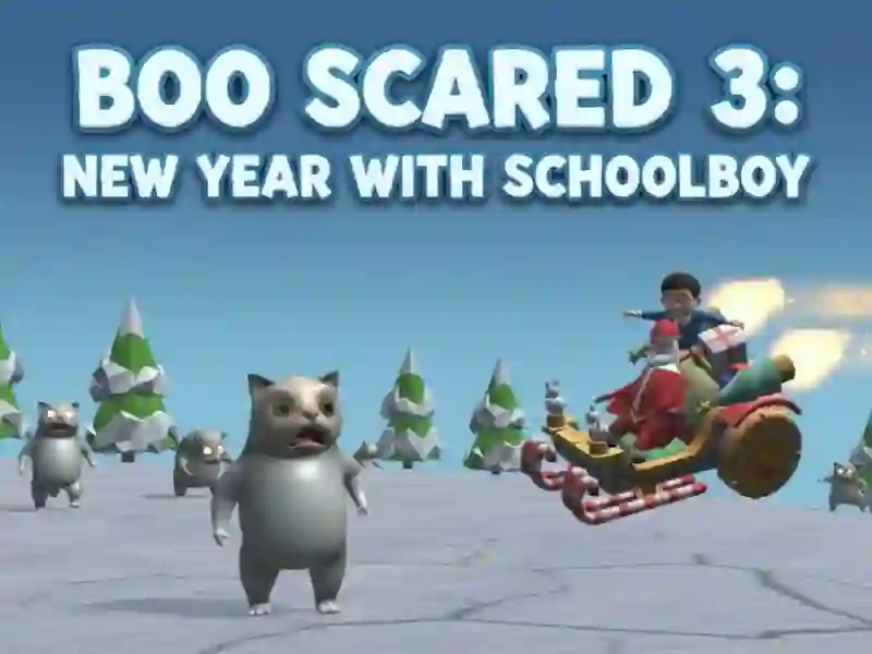 Boo Scared 3: New Year with Schoolboy — free online game