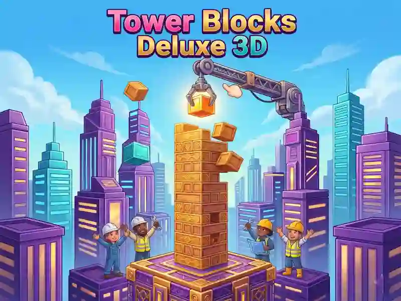Tower Blocks Deluxe 3D — free online game