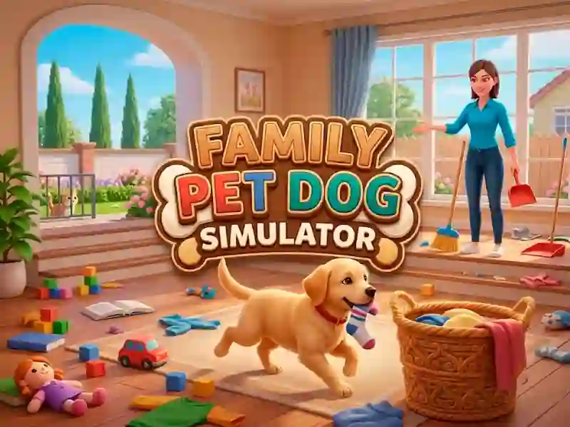 Family Pet Dog Games — free online game