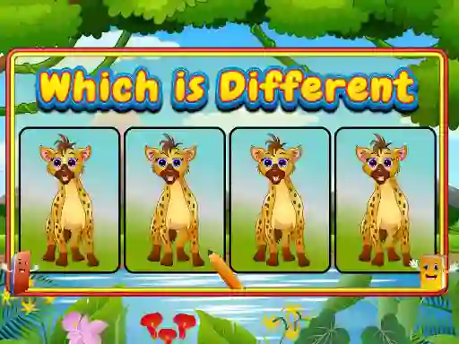Which Is Different Animal — 無料オンラインゲーム