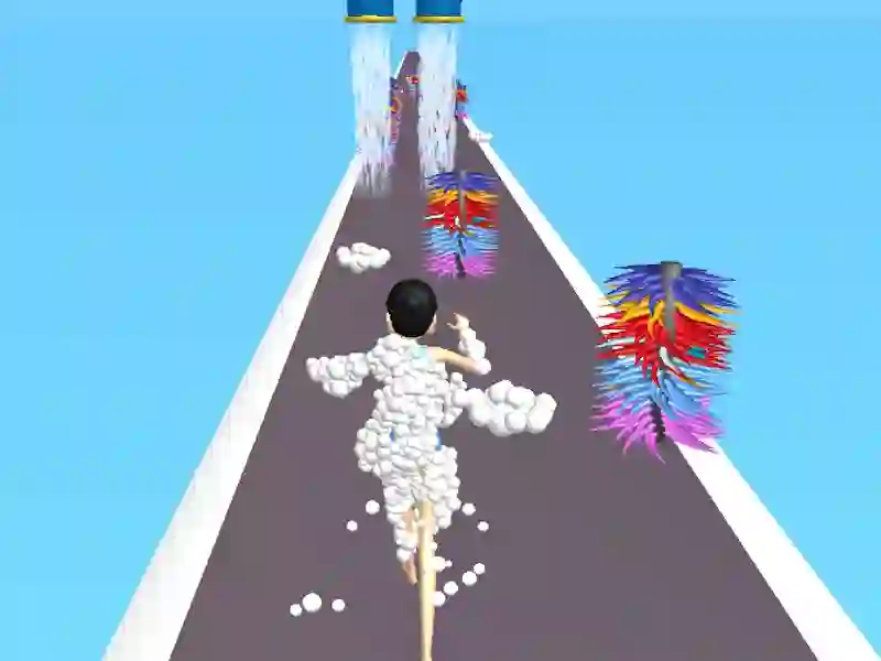 Running in foam — free online game