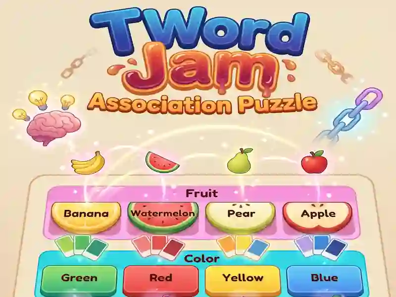 Word Jam Association Puzzle — free online game
