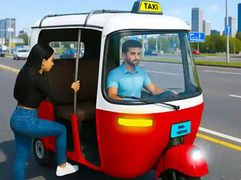 Tuk tuk Rickshaw — free online game