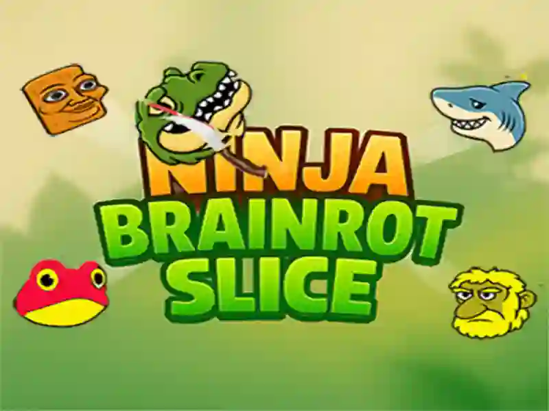 Ninja brainrot Slice — free online game
