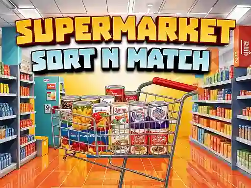 Gêm Supermarket Sort N Match ar-lein