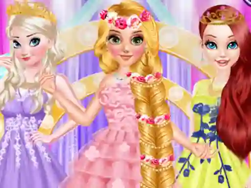 Long Hair Princess Prom — free online game