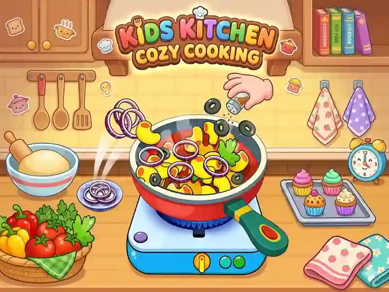 Kids Kitchen Cozy Cooking — free online game