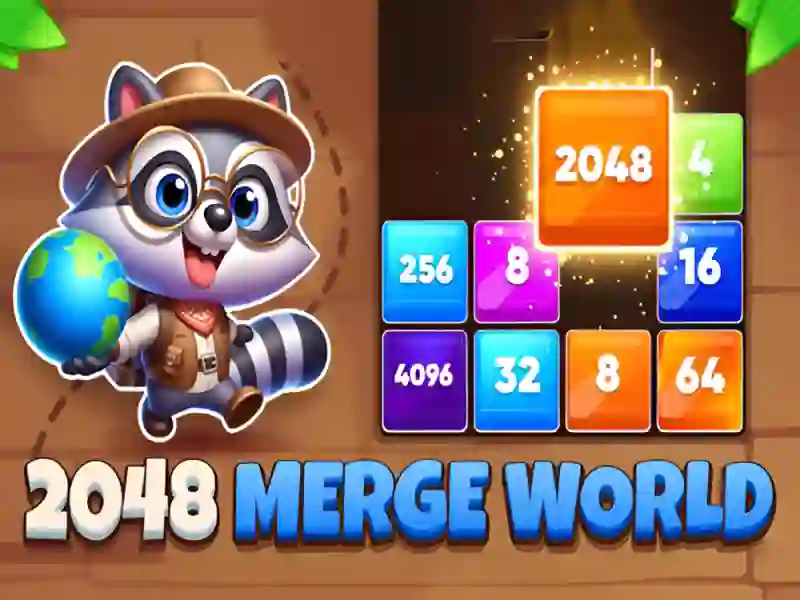 2048 Merge World — free online game