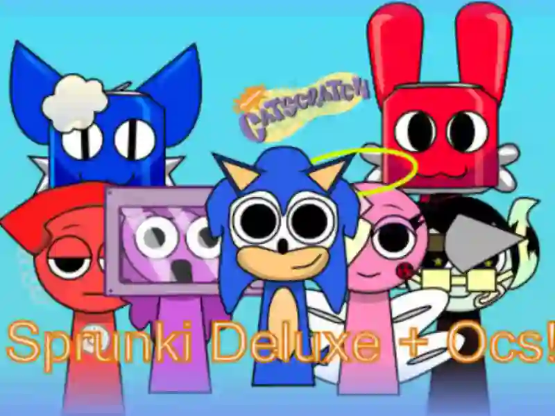 Sprunki Deluxe + Ocs! — free online game