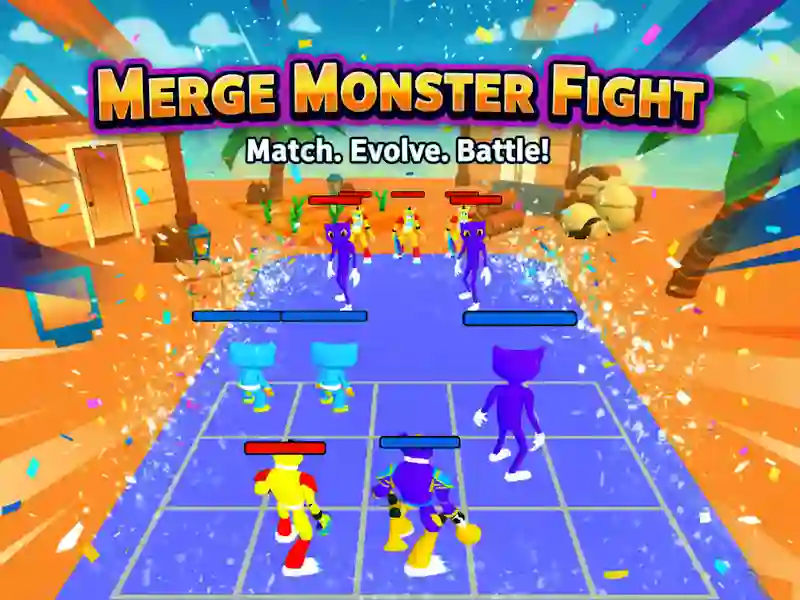 Merge Monster Fight — free online game