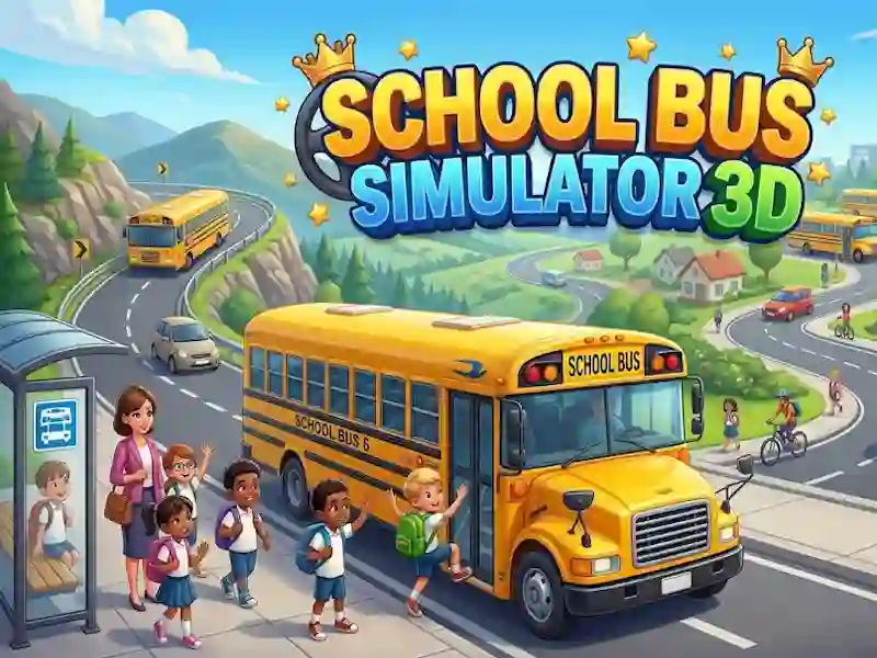 School Bus Simulator 3D — free online game