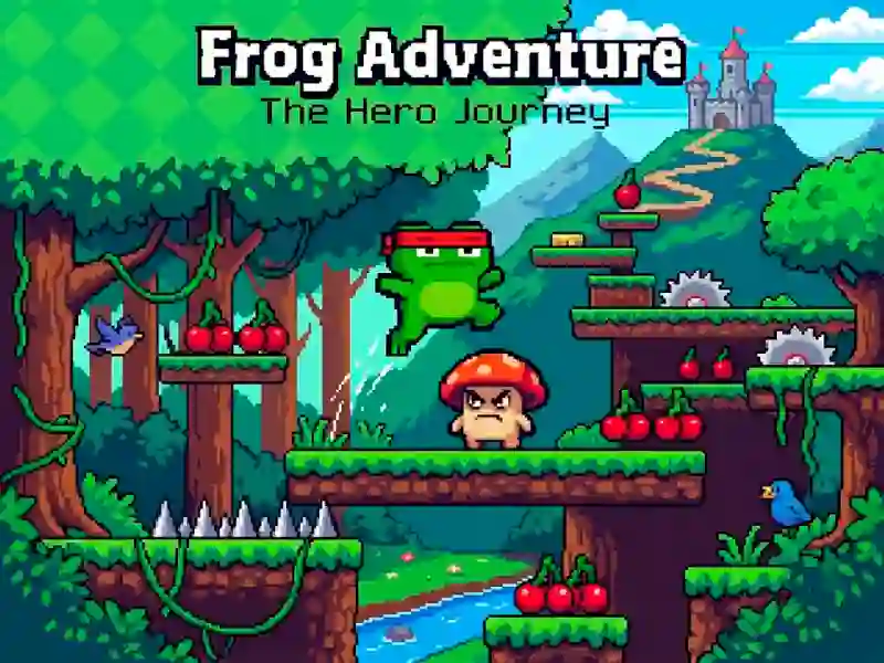 Frog Adventure The Hero Journey — free online game