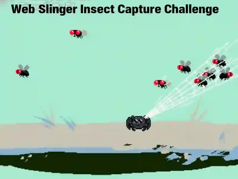 Web Slinger Insect Capture Challenge — free online game