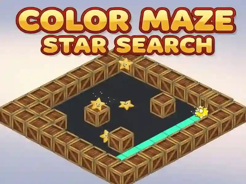 Color Maze Star Search — free online game