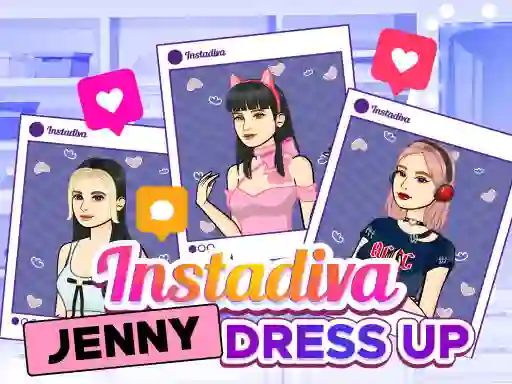 Instadiva Jenny Dress Up — free online game