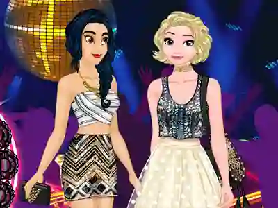 Permainan Princesses Hit 3 Parties a Night secara online