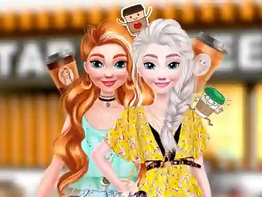 Princesses Coffee Break — free online game