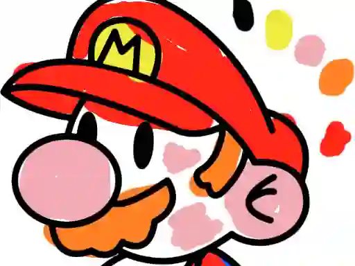Logħba Mario Coloring Book for kids onlajn
